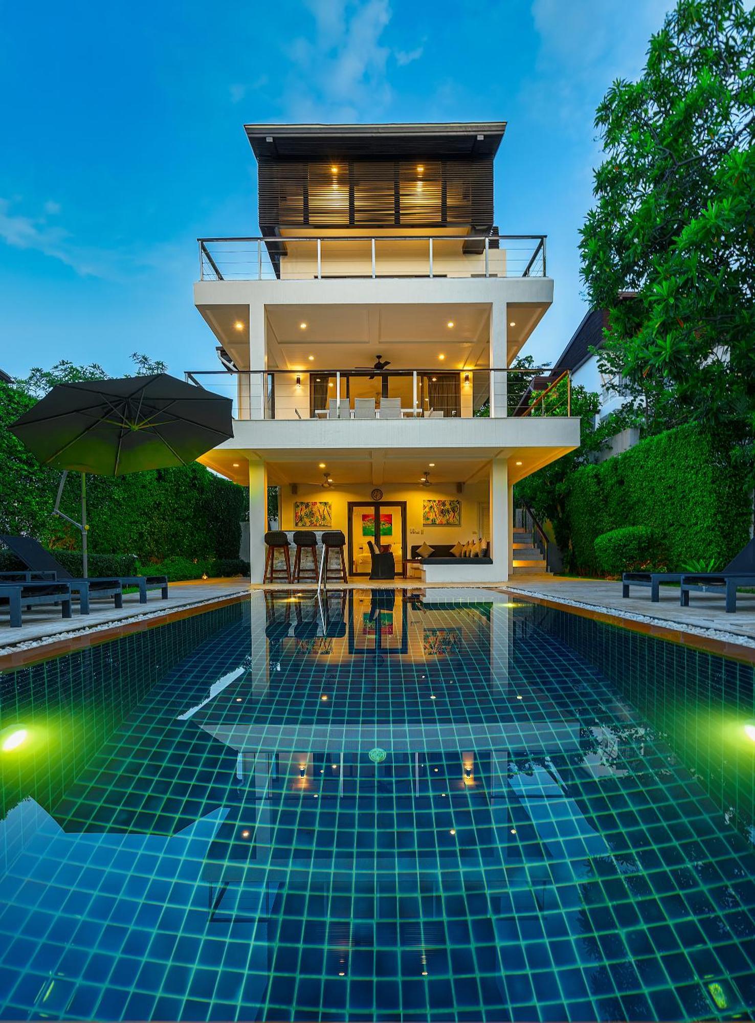 3 Bedroom Luxury 5 Star Seaview Villa Esprit Sdv087-By Samui Dream Villas Банг-Рак Экстерьер фото